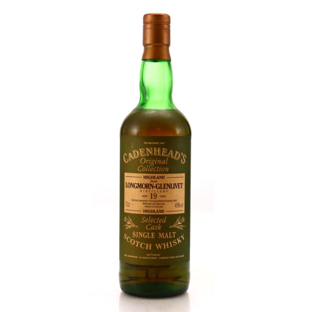 Longmorn 1974 Cadenhead's 19 Year Old