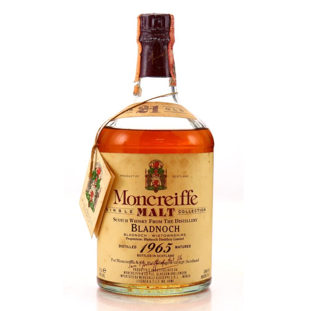 Bladnoch 1965 Moncreiffe 21 Year Old / Meregalli Import