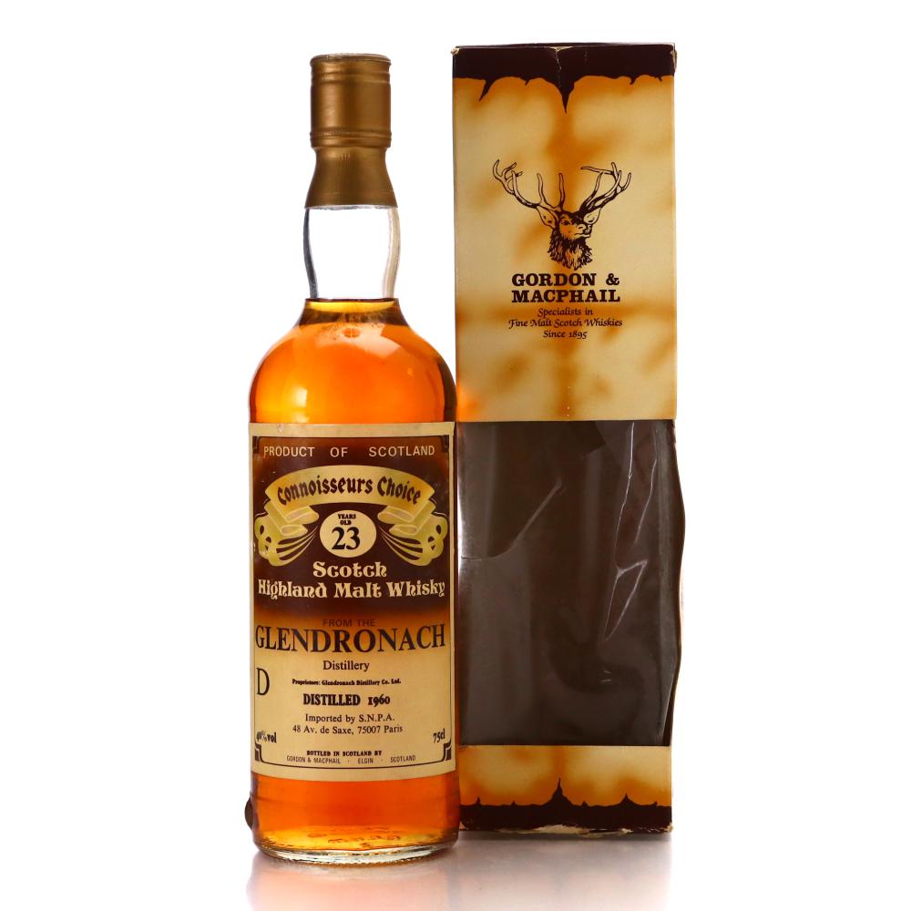 Glendronach 1960 Gordon and MacPhail 23 Year Old / SNPA Import