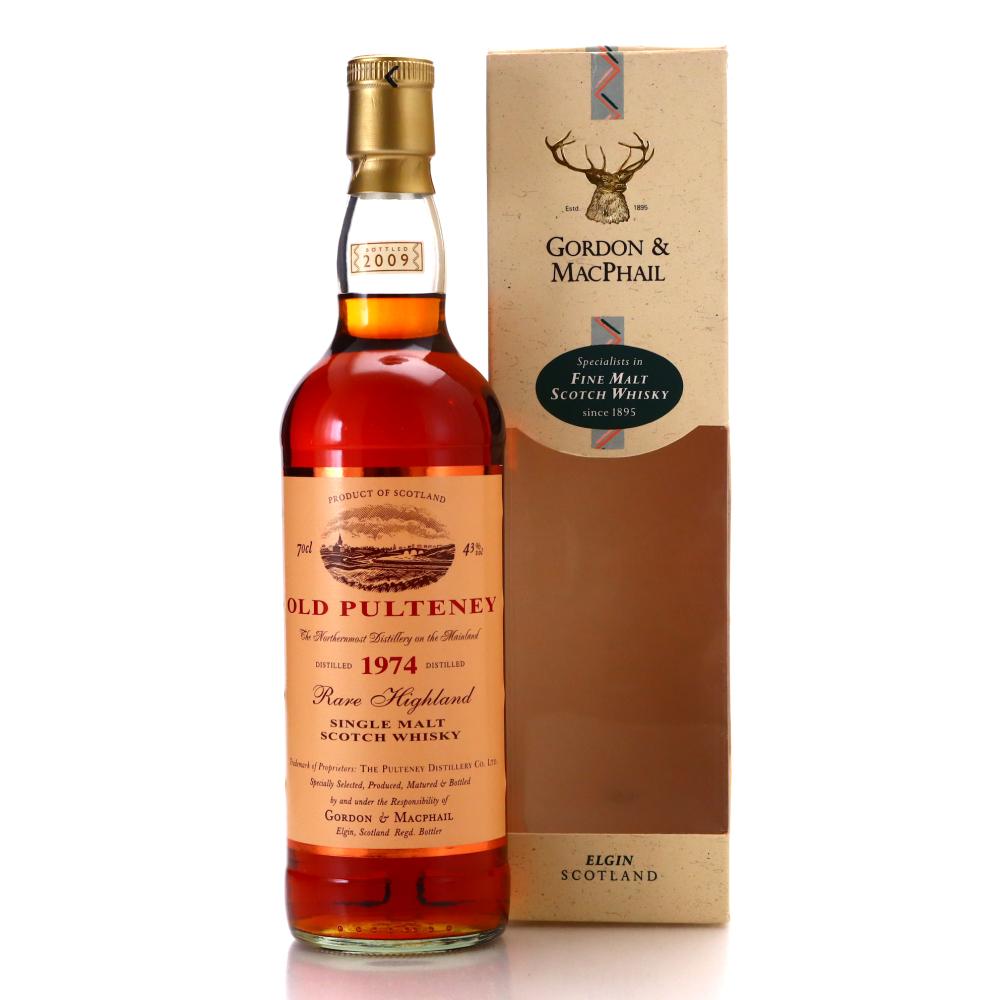 Old Pulteney 1974 Gordon and MacPhail bottled 2009