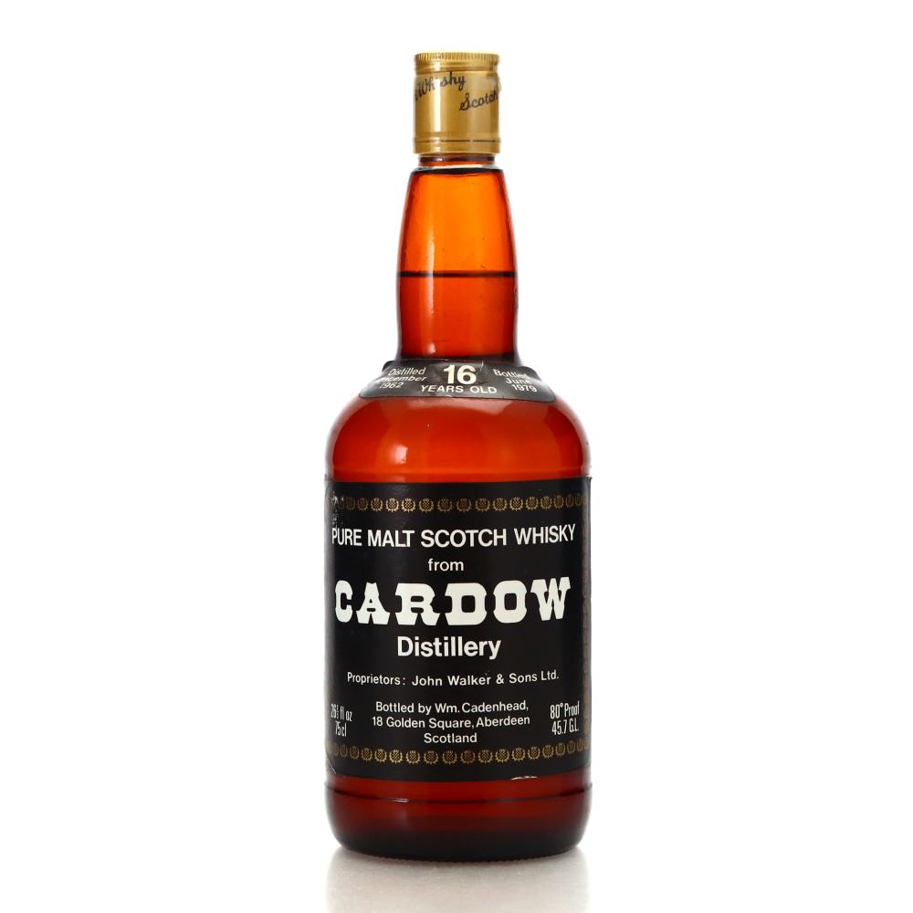 Cardhu 'Cardow' 1962 Cadenhead's 16 Year Old / Scoma Import