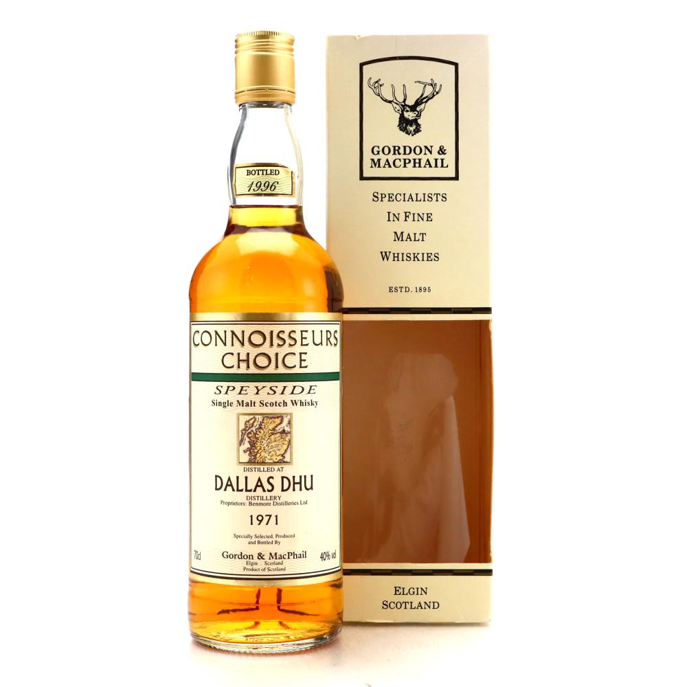 Dallas Dhu 1971 Gordon and MacPhail bottled 1996