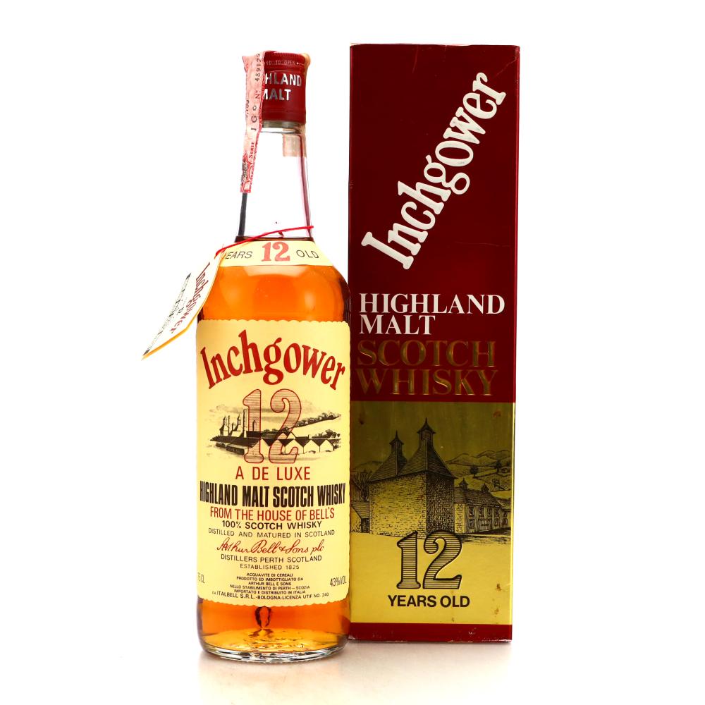 Inchgower 12 Year Old De Luxe 1980s / Italbell Import