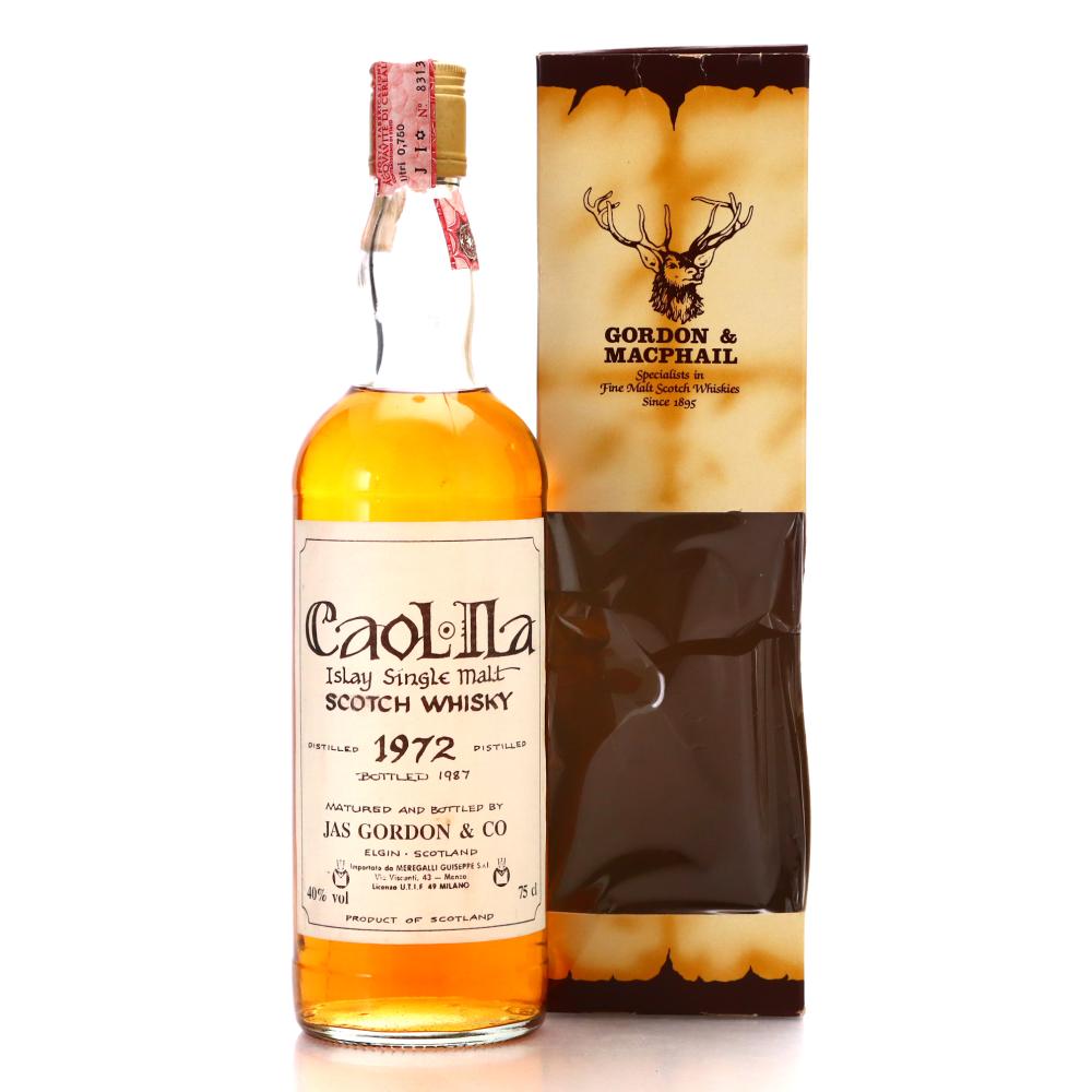 Caol Ila 1972 Gordon and MacPhail Celtic Label bottled 1987 / Meregalli Import