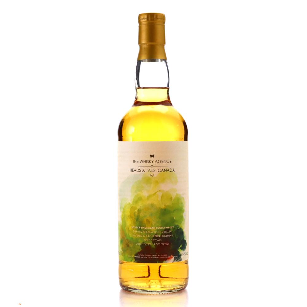 Balmenach 1989 Whisky Agency 32 Year Old / Heads & Tails, Canada