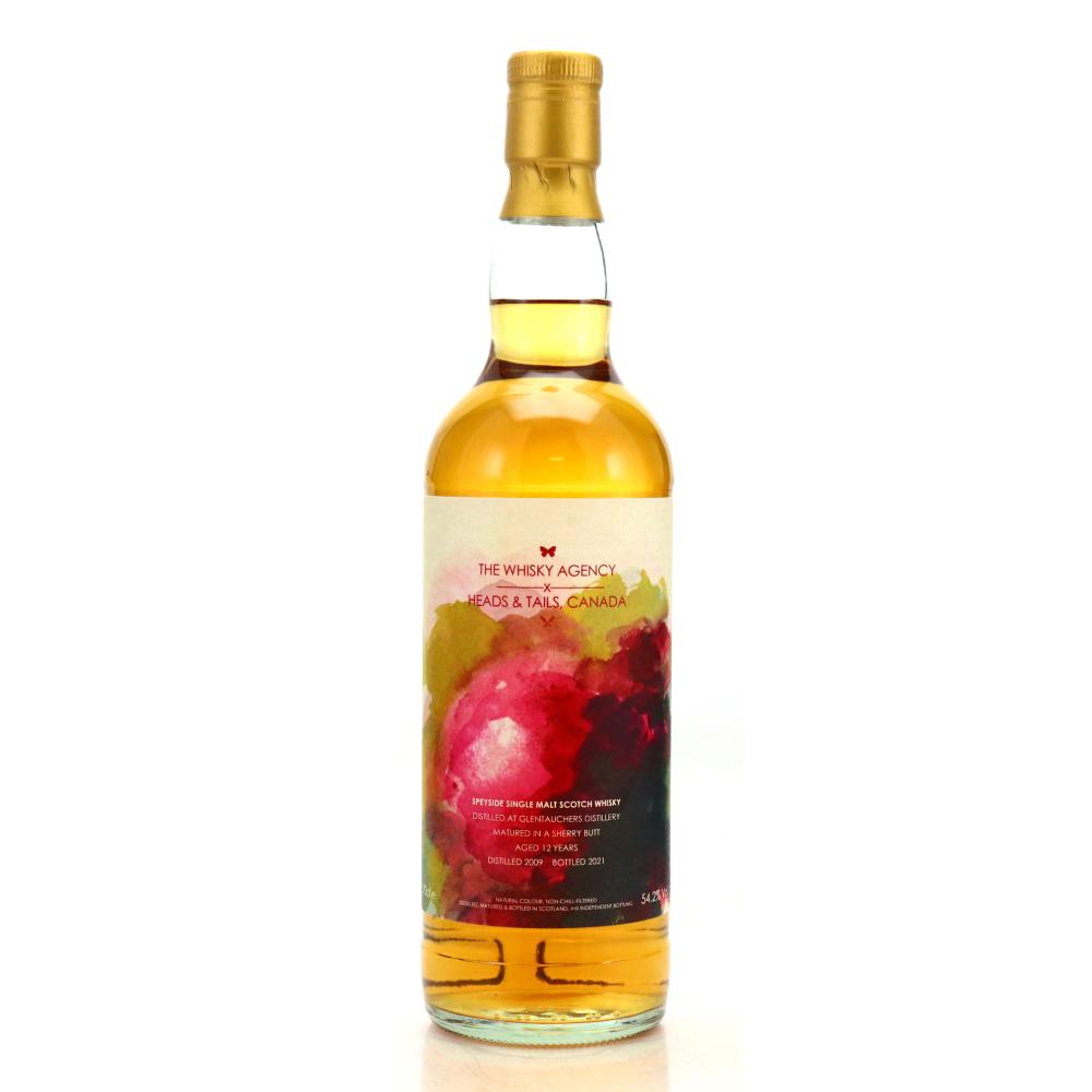 Glentauchers 2009 Whisky Agency 12 Year Old / Heads & Tails, Canada