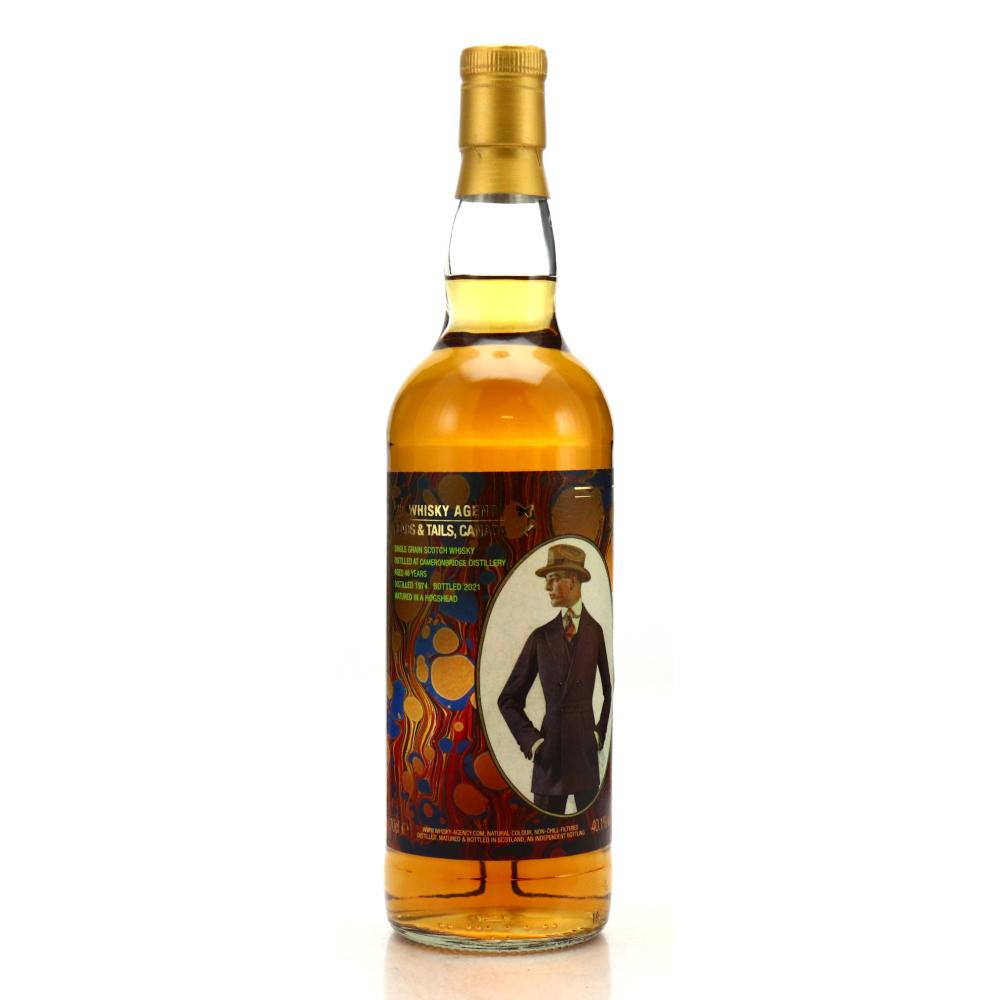 Cameronbridge 1974 Whisky Agency 46 Year Old / Heads & Tails, Canada
