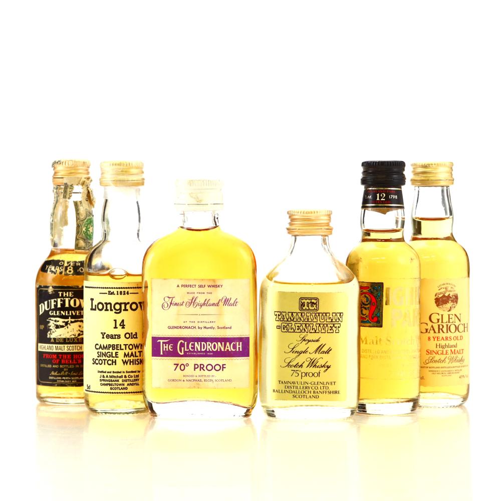 Single Malt Whisky Miniature x 6 / includes Longrow
