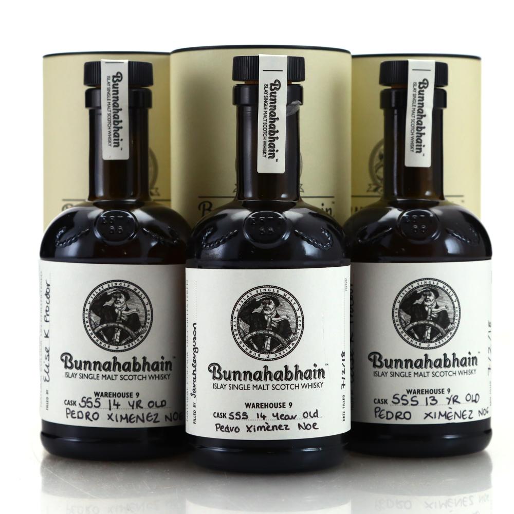 Bunnahabhain 14 Year Old Hand Filled PX Cask 2018 3x 20cl