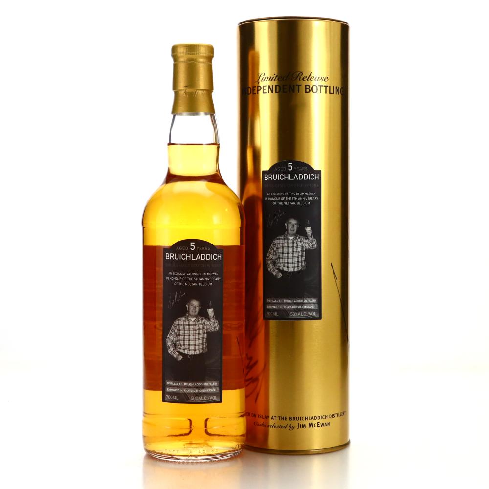 Bruichladdich 5 Year Old Vatting by Jim McEwan / 5th Anniversary of the Nectar - Signed