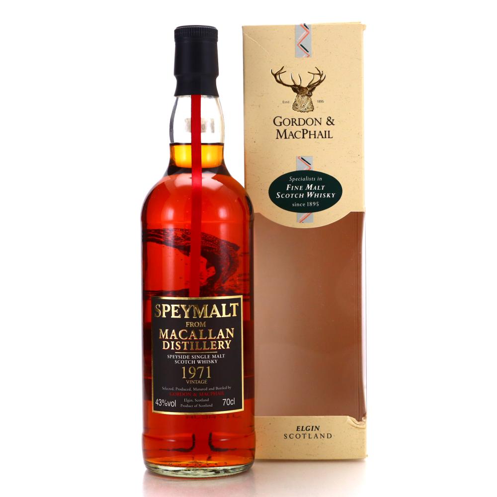 Macallan 1971 Gordon and MacPhail Speymalt bottled 2009