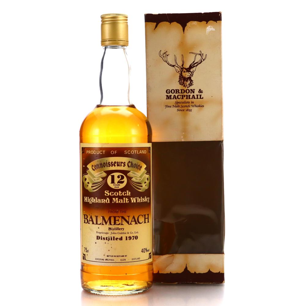 Balmenach 1970 Gordon and MacPhail 12 Year Old