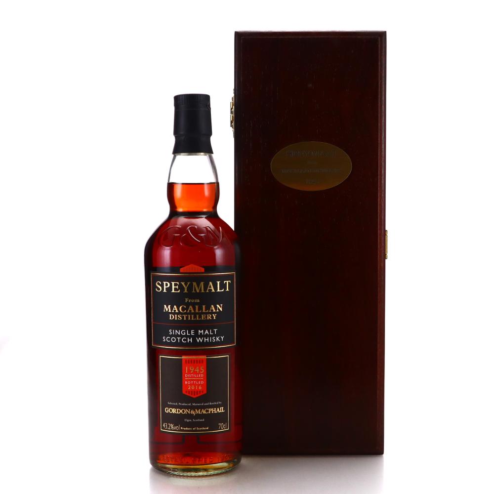Macallan 1945 Gordon and MacPhail Speymalt bottled 2016