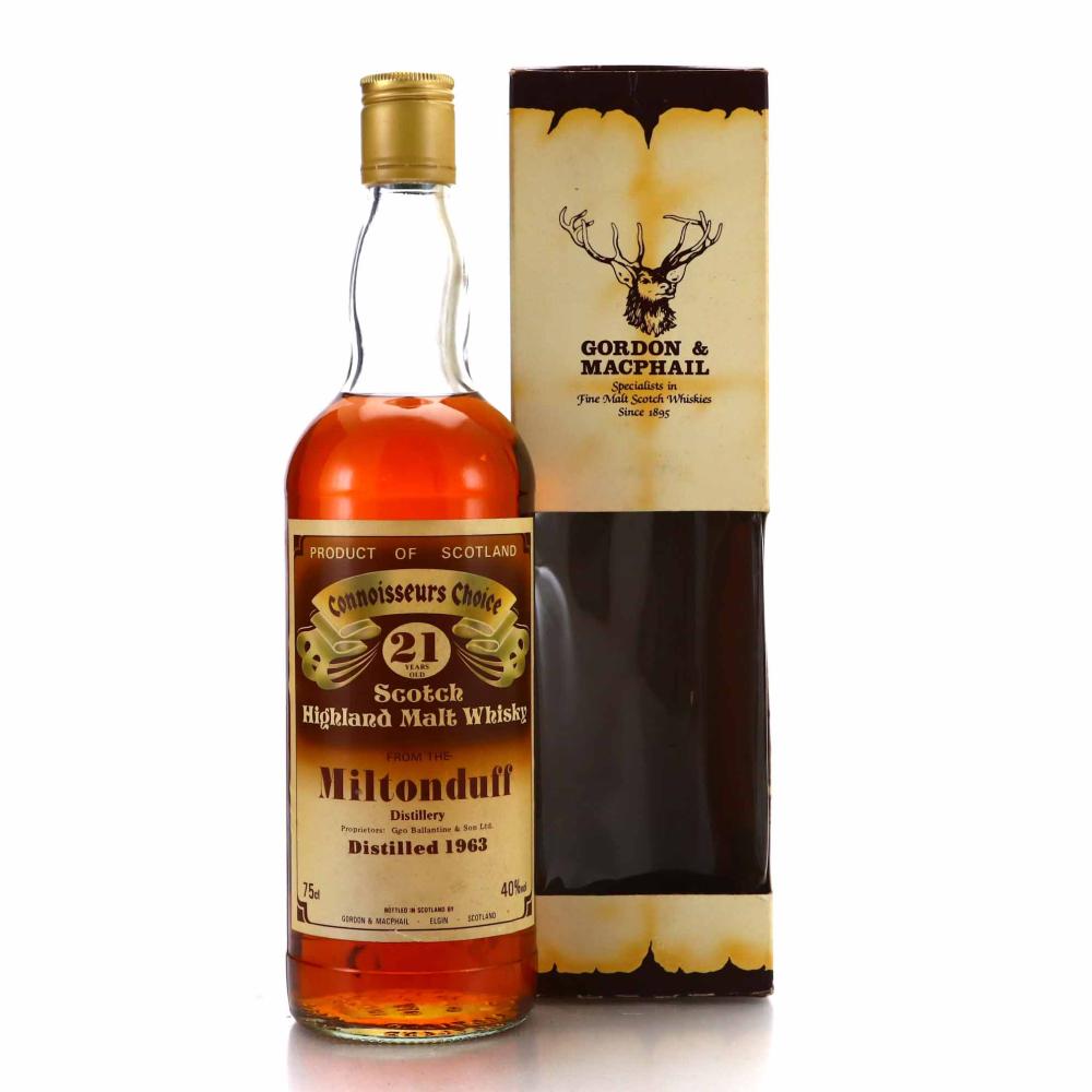 Miltonduff 1963 Gordon and MacPhail 21 Year Old / Scoma Import
