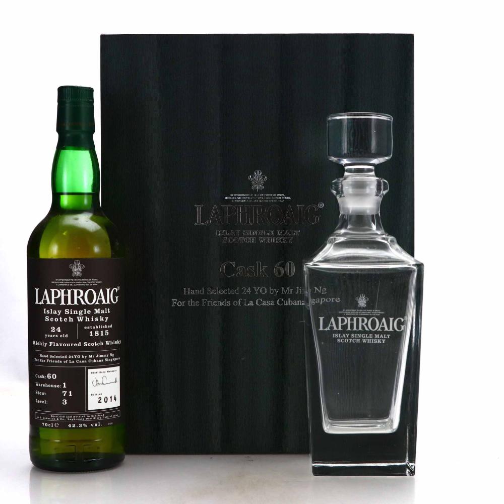 Laphroaig 24 Year Old Single Cask #60 / Friends of La Casa Cubana Singapore