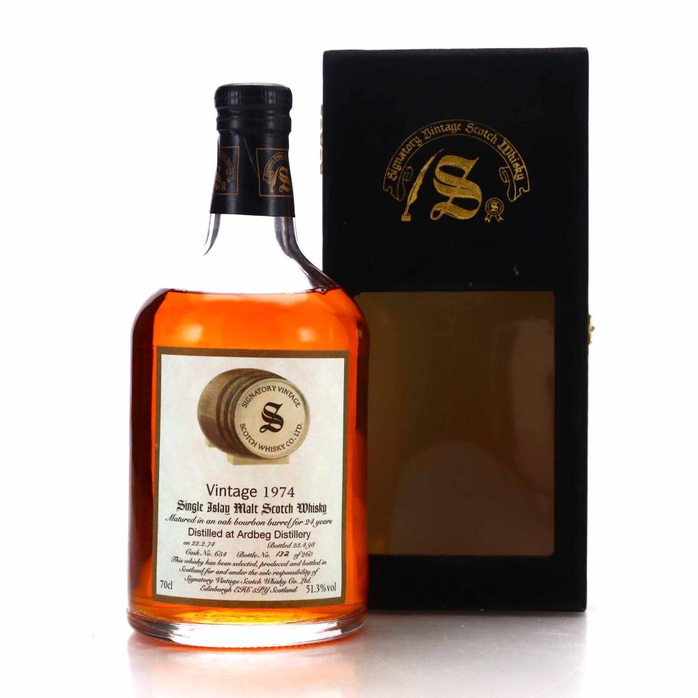 Ardbeg 1974 Signatory Vintage 24 Year Old #654
