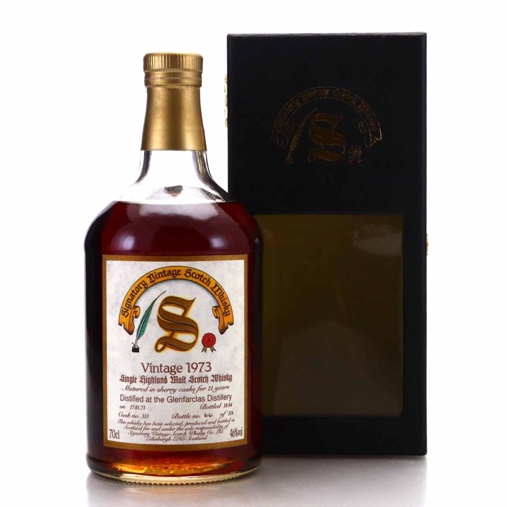 Glenfarclas 1973 Signatory Vintage 21 Year Old