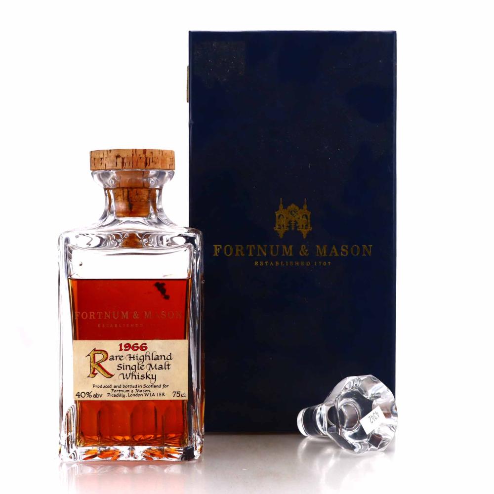 Fortnum & Mason 1966 Rare Highland Single Malt 1980s