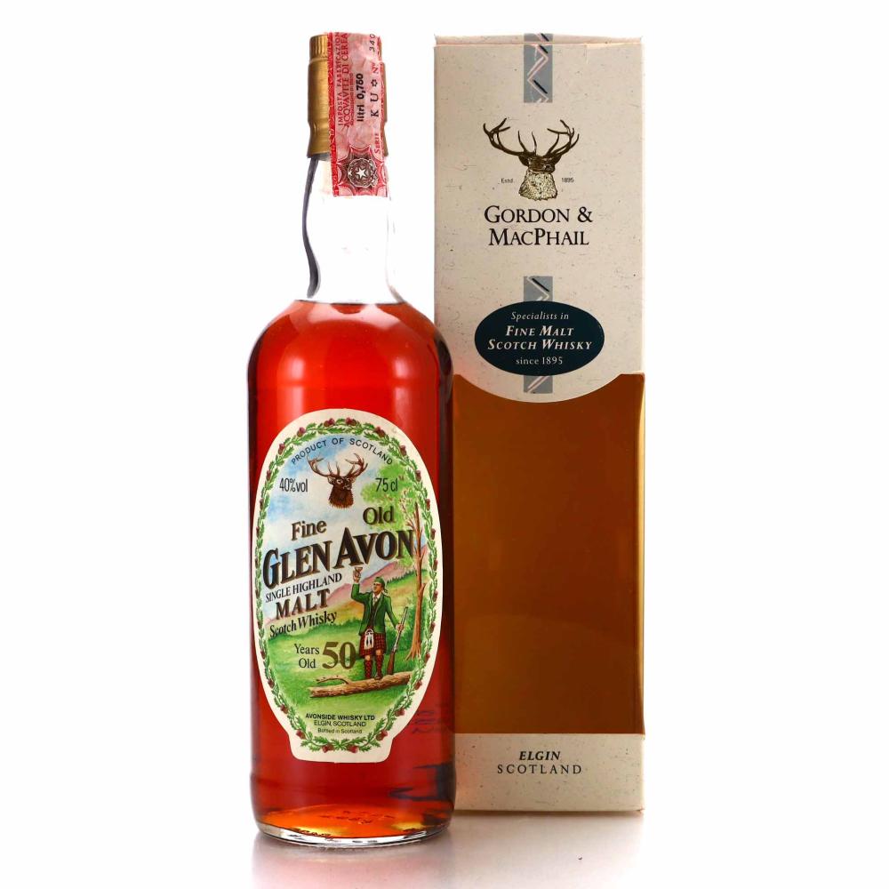 Glen Avon 50 Year Old Gordon and MacPhail 1980s 