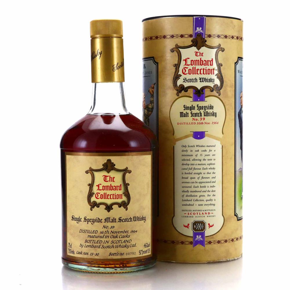 Glen Grant 1964 Lombard 75cl / No.1 The Golfing Greats