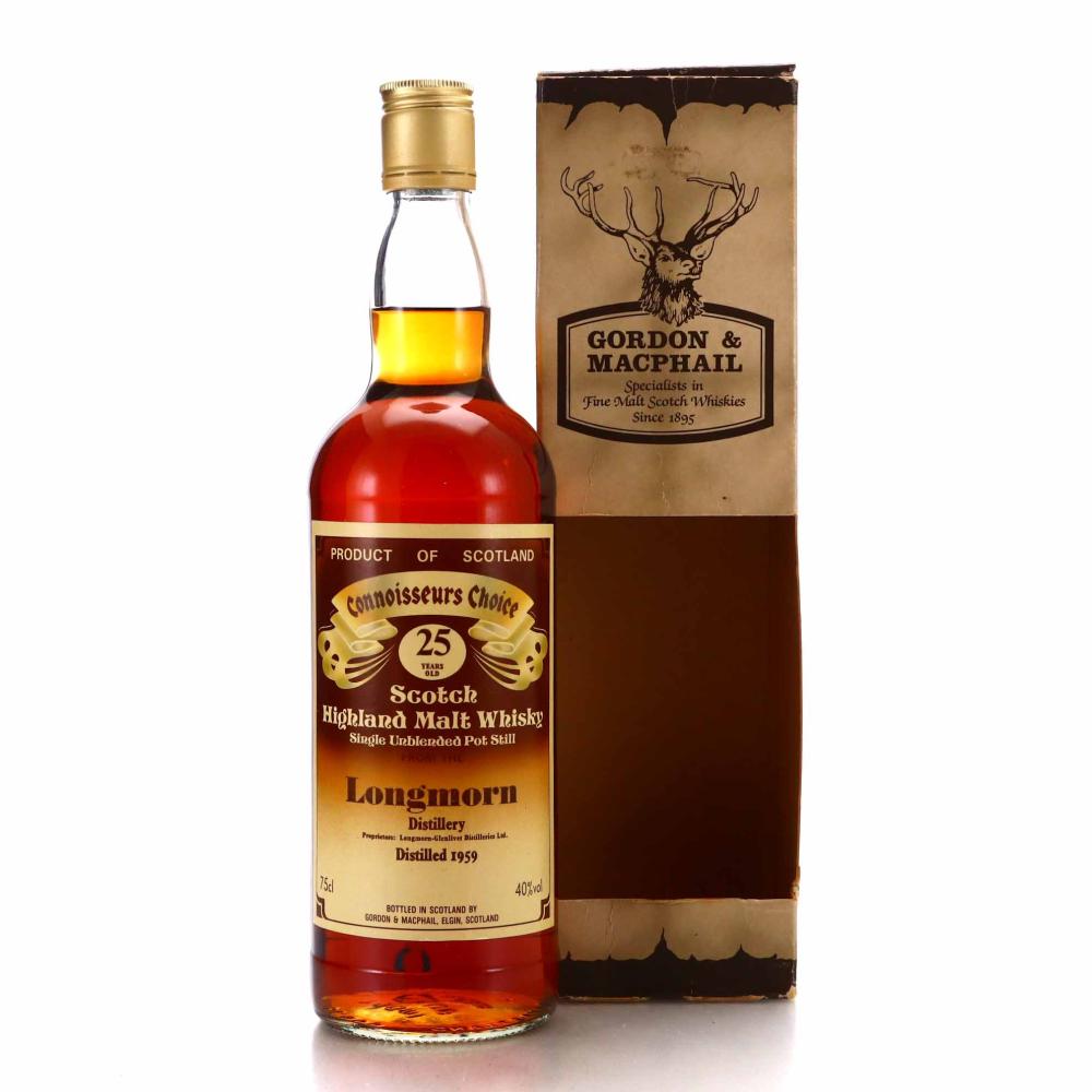 Longmorn 1959 Gordon and MacPhail 25 Year Old