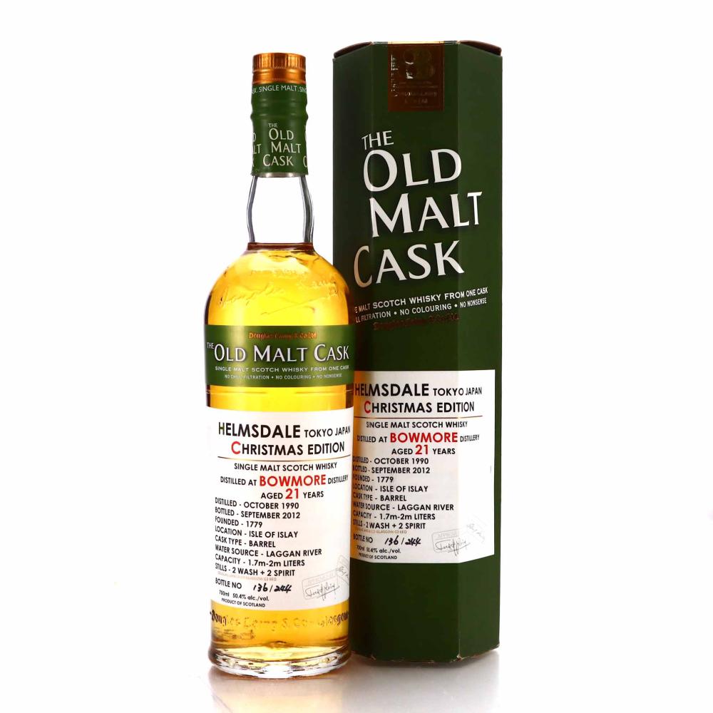 Bowmore 1990 Douglas Laing 21 Year Old / Helmsdale Christmas Edition