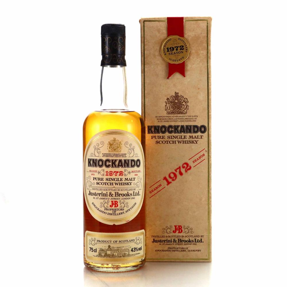 Knockando 1972 bottled 1984