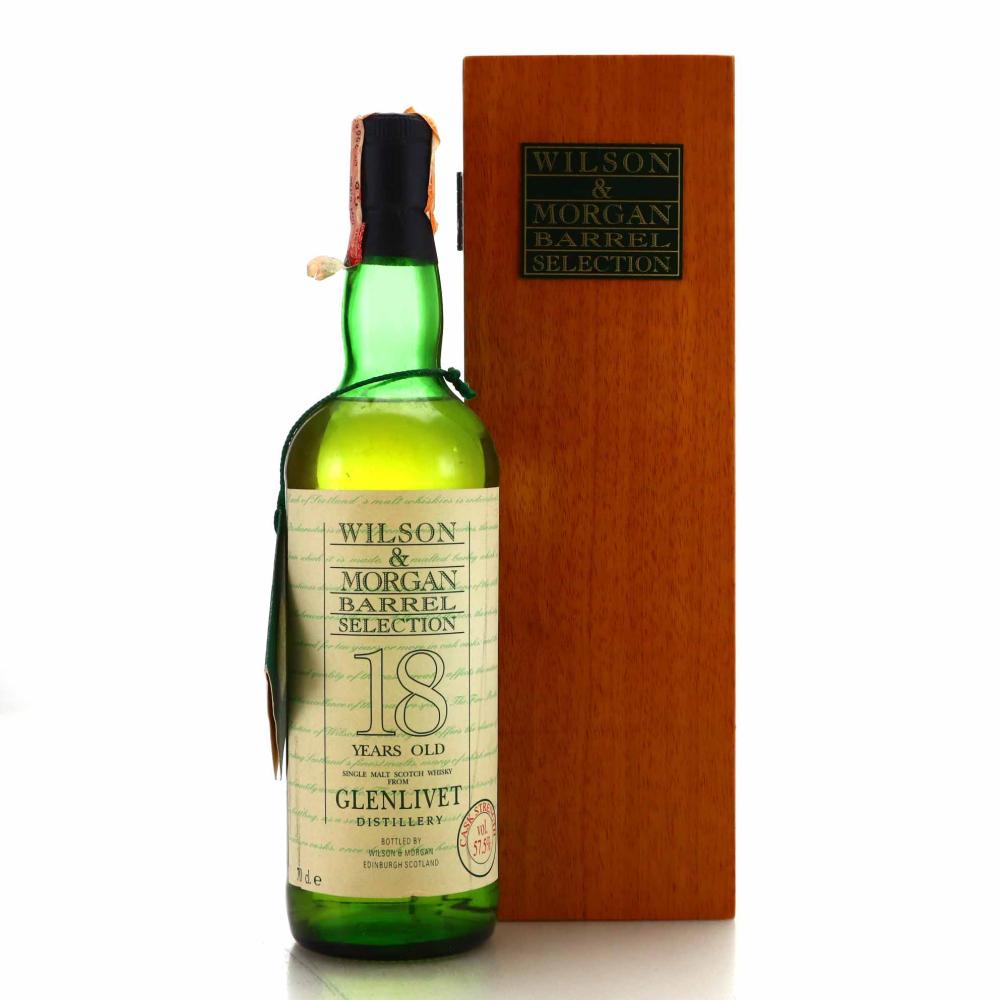 Glenlivet 18 Year Old Wilson and Morgan Cask Strength