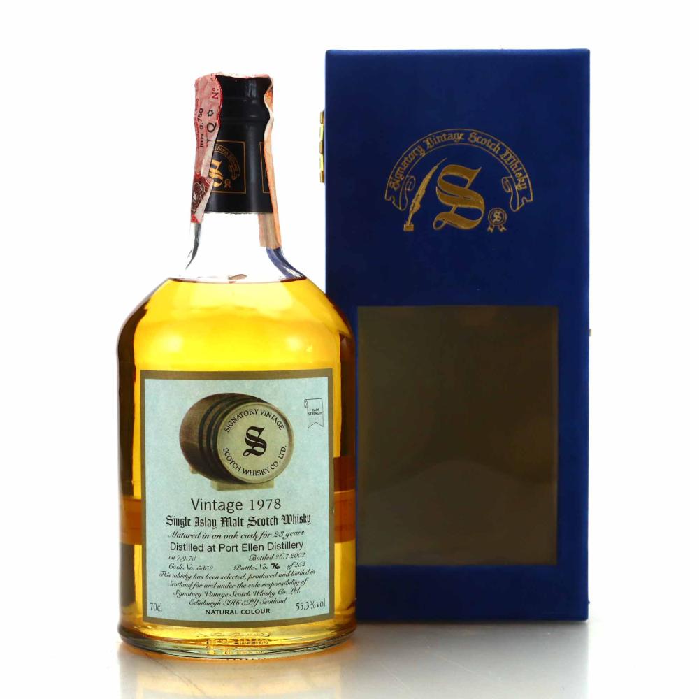 Port Ellen 1978 Signatory Vintage 23 Year Old #5352