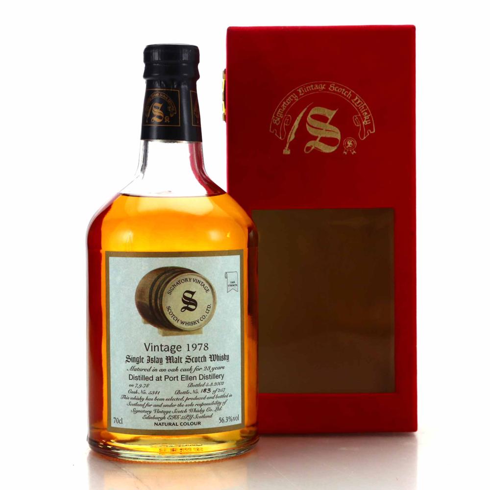 Port Ellen 1978 Signatory Vintage 23 Year Old #5341