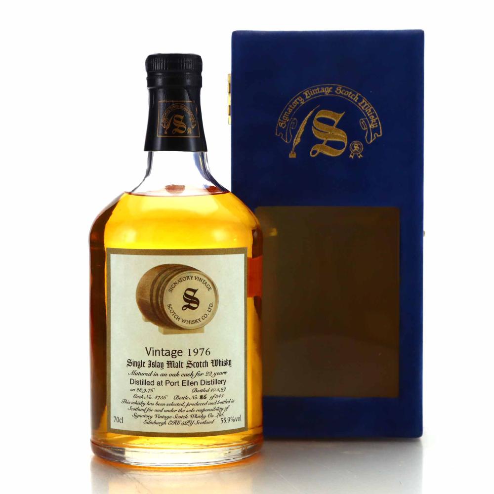 Port Ellen 1976 Signatory Vintage 22 Year Old #4756