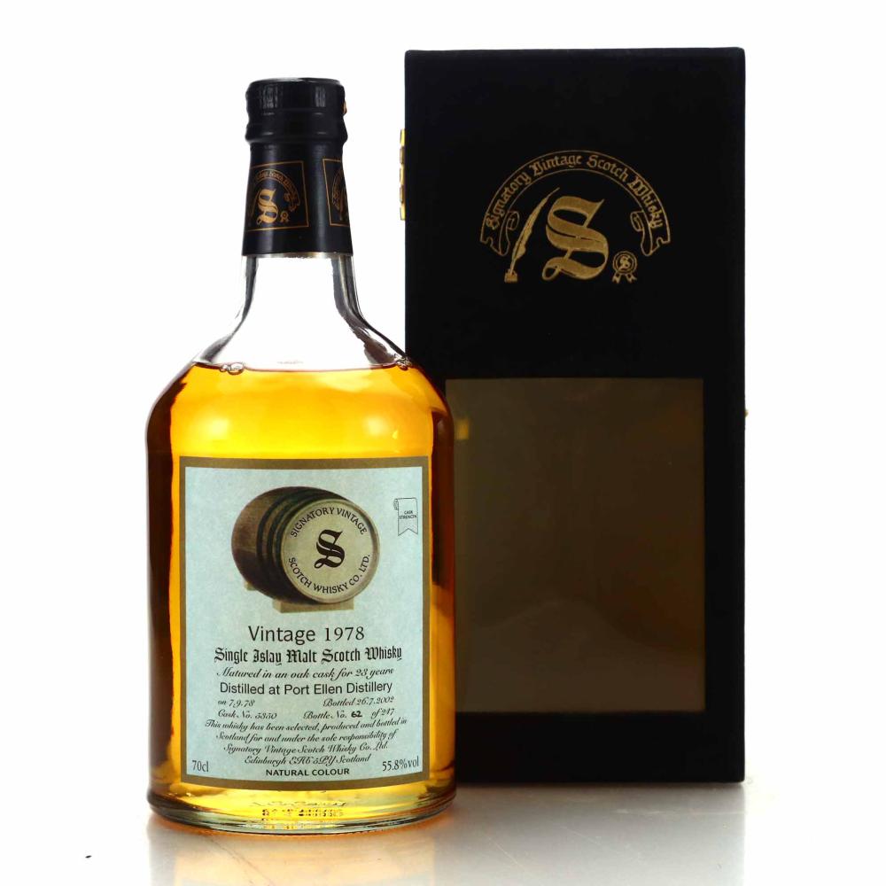 Port Ellen 1978 Signatory Vintage 23 Year Old #5350