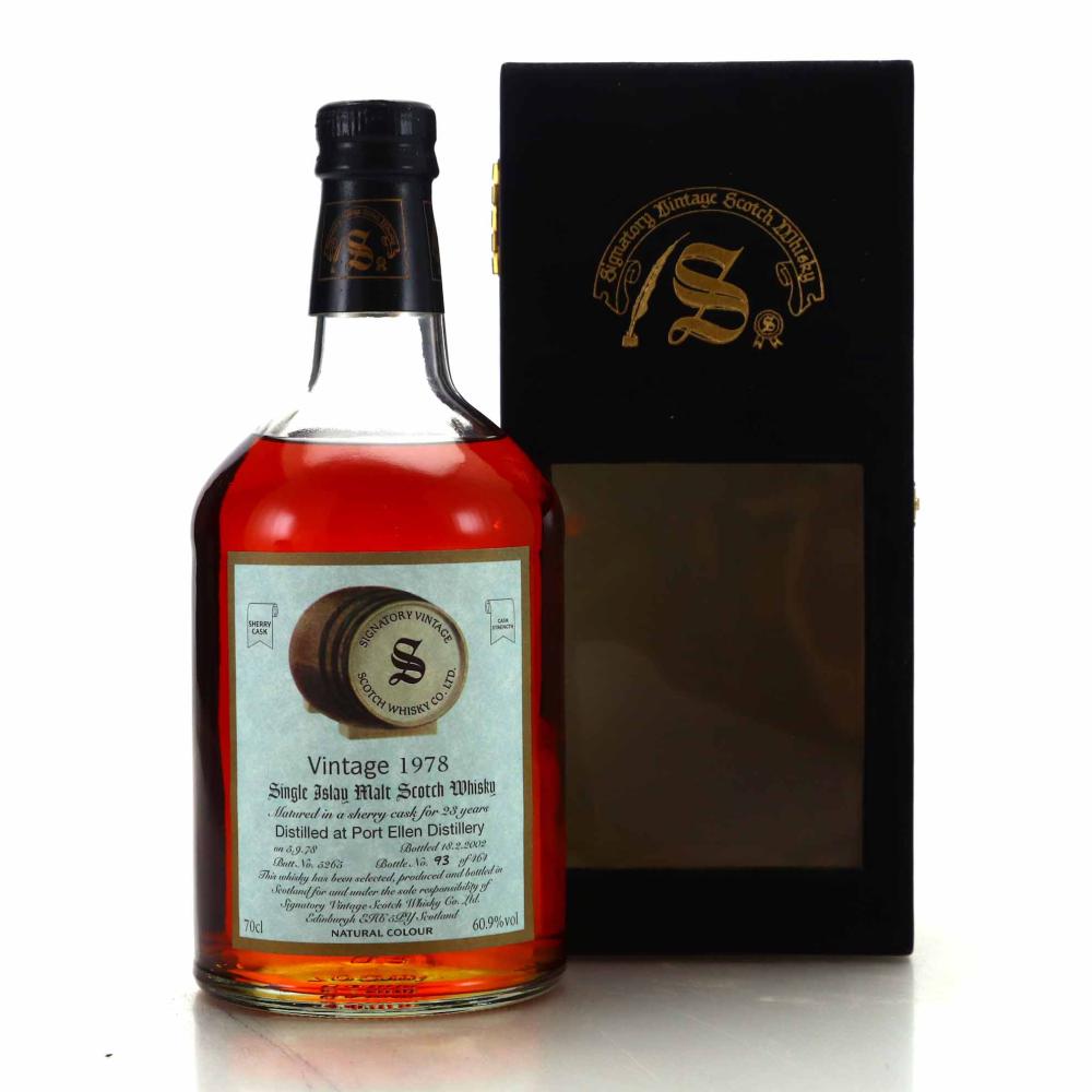 Port Ellen 1978 Signatory Vintage 23 Year Old #5265