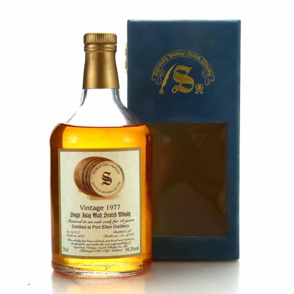 Port Ellen 1977 Signatory Vintage 18 Year Old