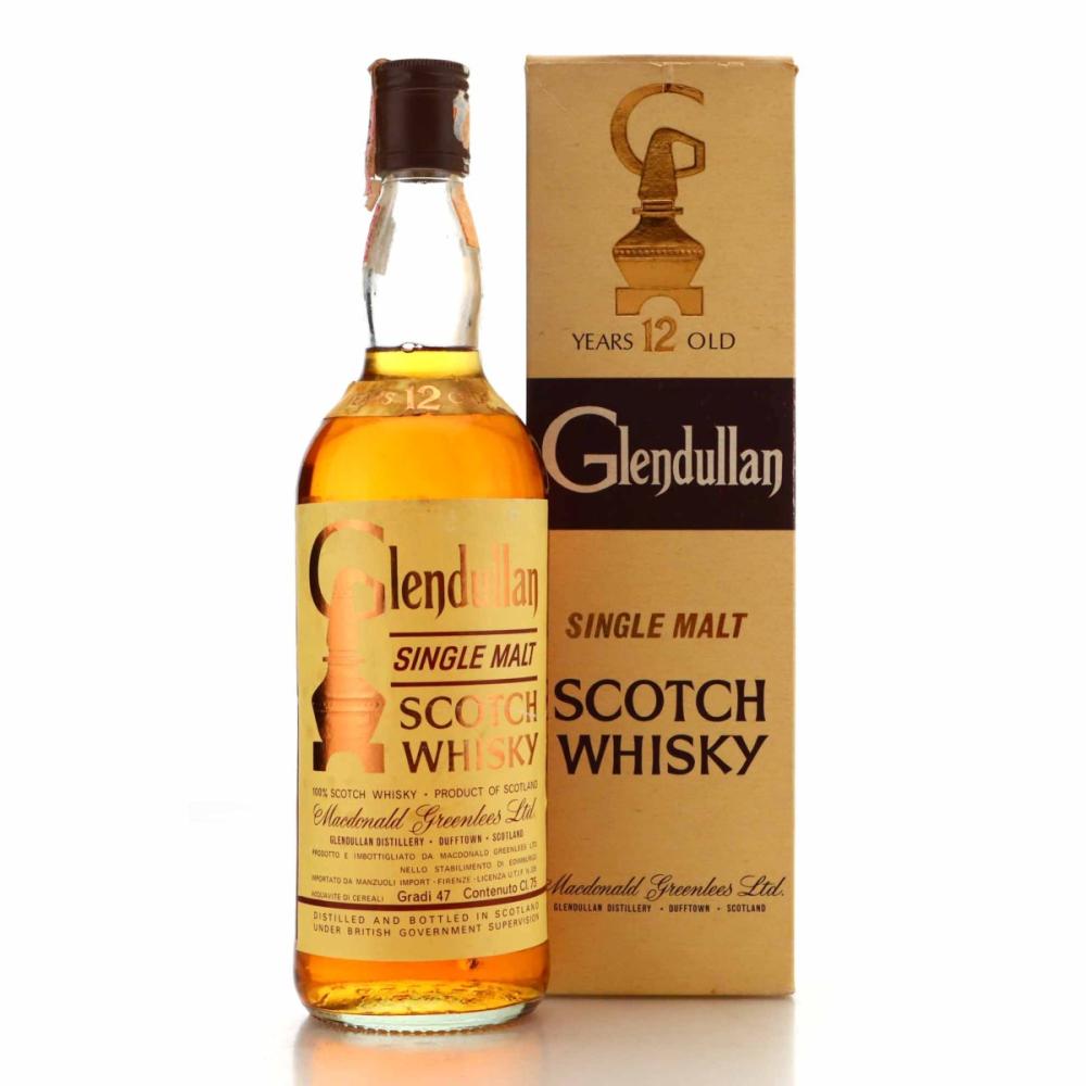 Glendullan 12 Year Old Macdonald Greenlees 1970s / Manzuoli Import