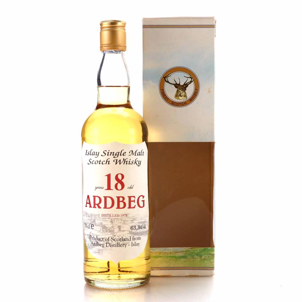 Ardbeg 1974 Sestante 18 Year Old Cask Strength / White Crest