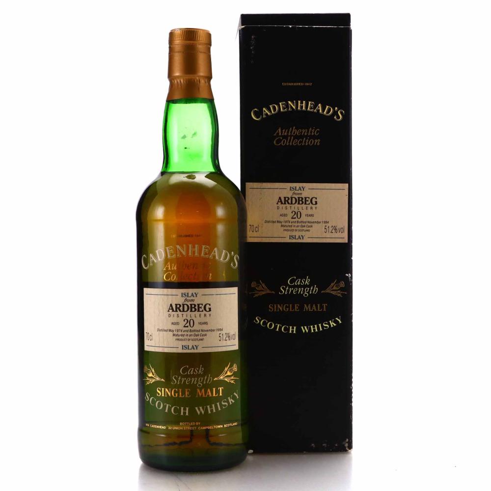Ardbeg 1974 Cadenhead's 20 Year Old