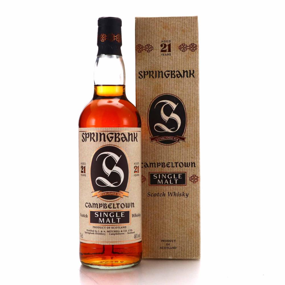Springbank 21 Year Old 2000 Release / Fourcroy Import