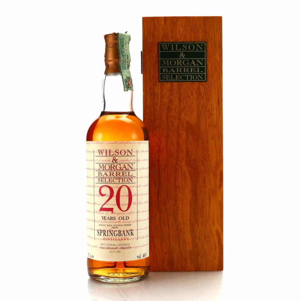 Springbank 20 Year Old Wilson and Morgan 1993 / First Releases