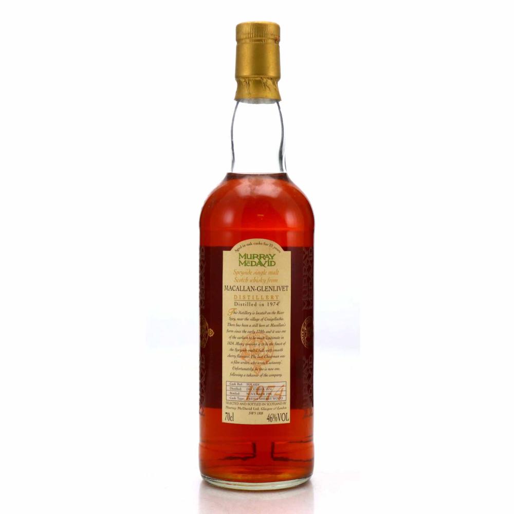 Macallan 1974 Murray McDavid 21 Year Old #6024