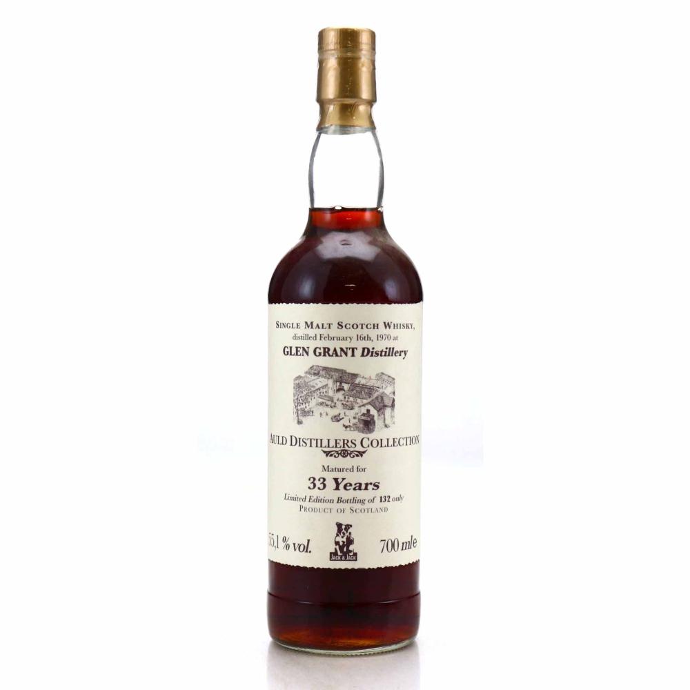 Glen Grant 1970 Jack Wiebers 33 Year Old Auld Distillers Collection