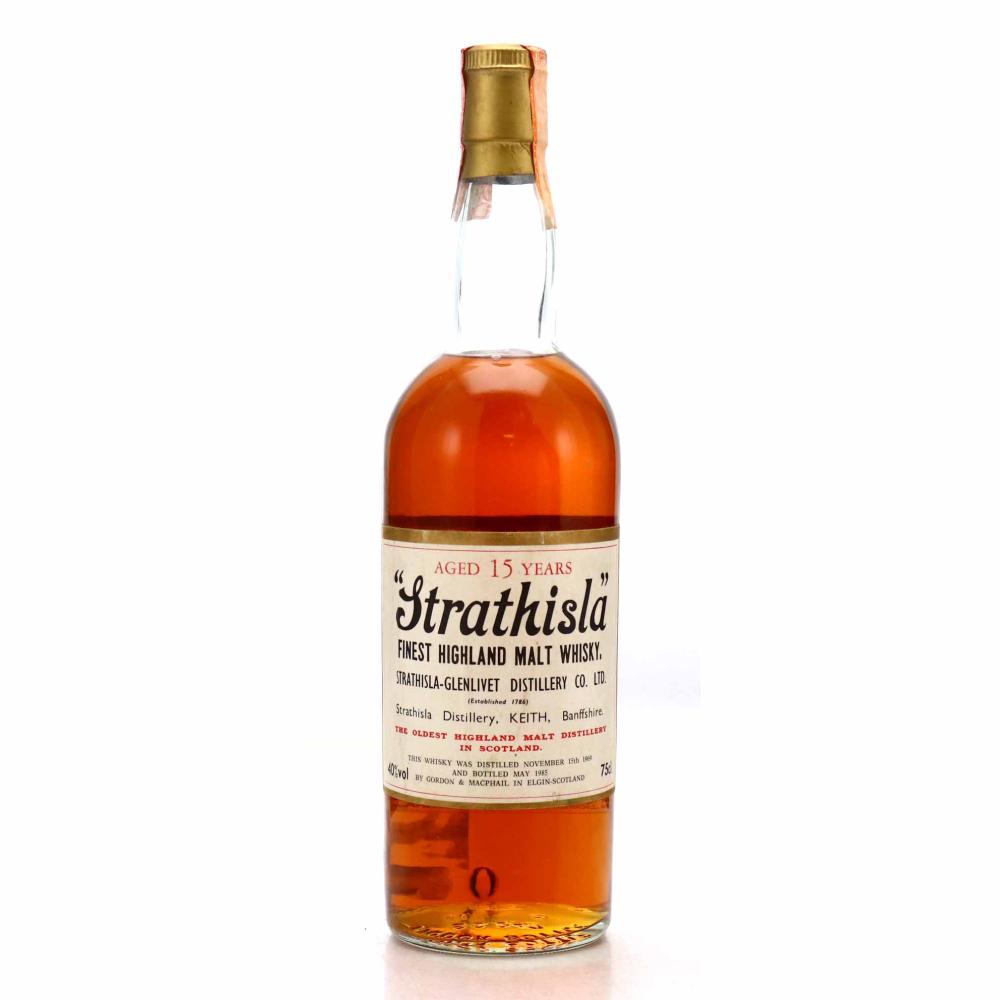 Strathisla 1969 Gordon and MacPhail 15 Year Old / Intertrade Import