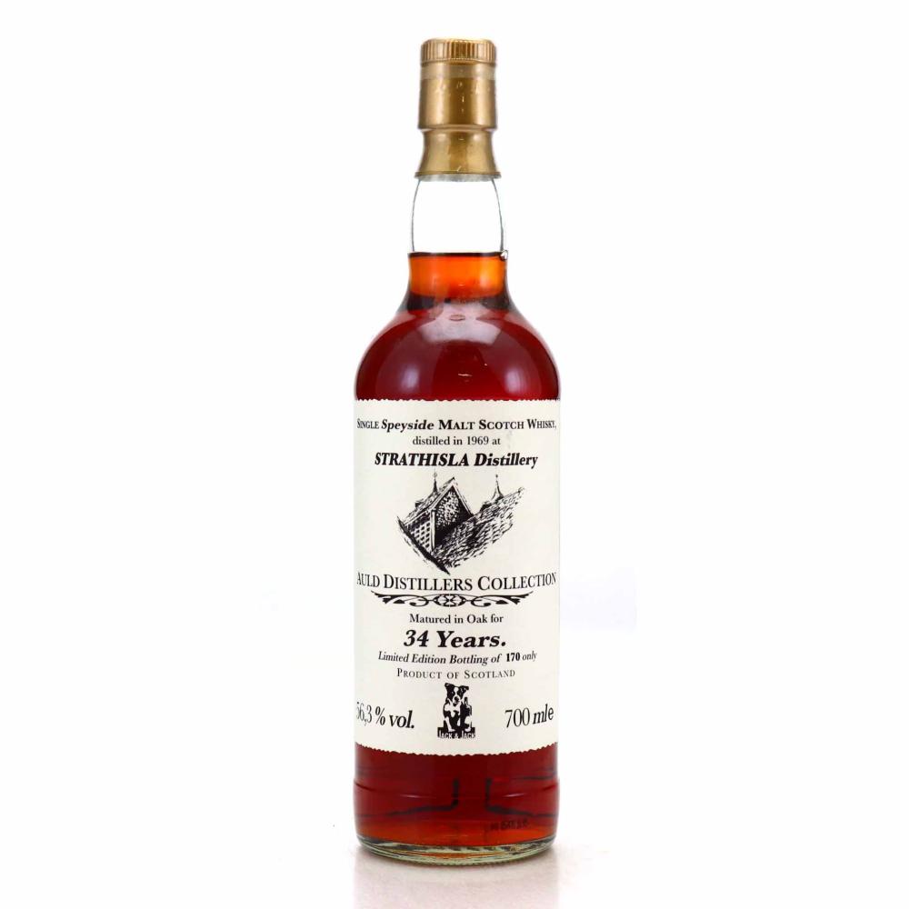 Strathisla 1969 Jack Wiebers 34 Year Old Auld Distillers Collection