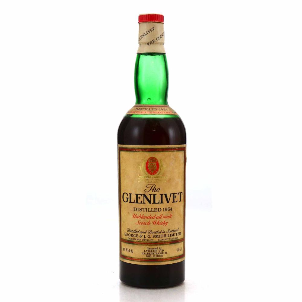Glenlivet 1954 12 Year Old / Lateltin Import