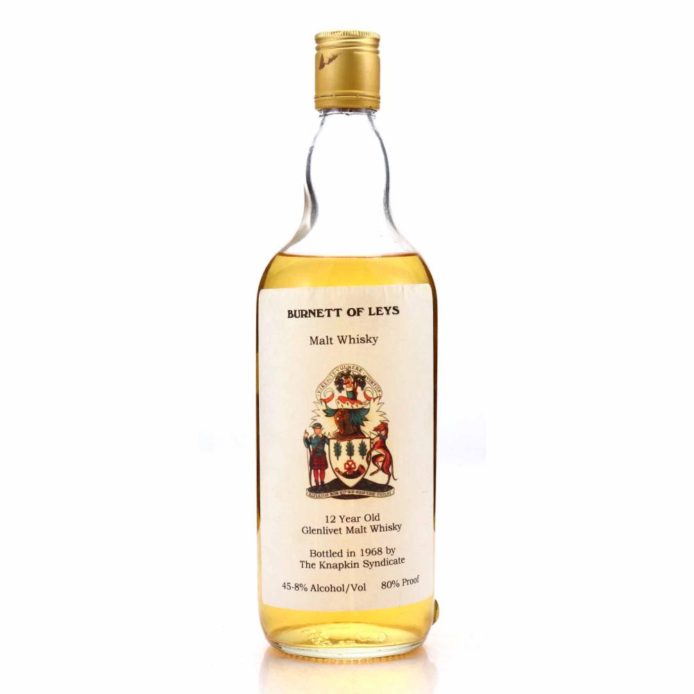 Glenlivet 12 Year Old Burnett of Leys 1968