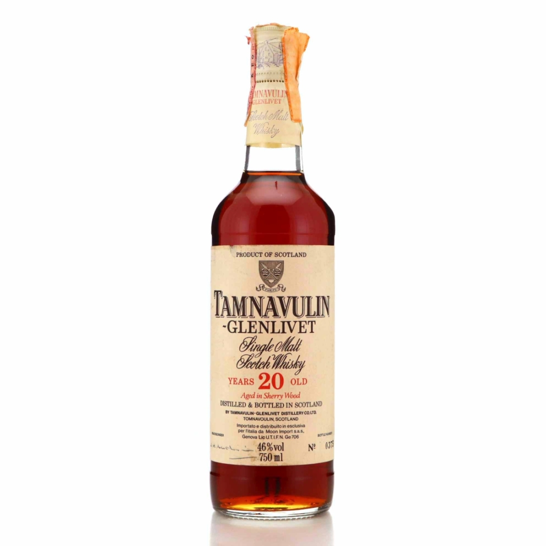 Tamnavulin 20 Year Old Sherry Wood / Moon Import