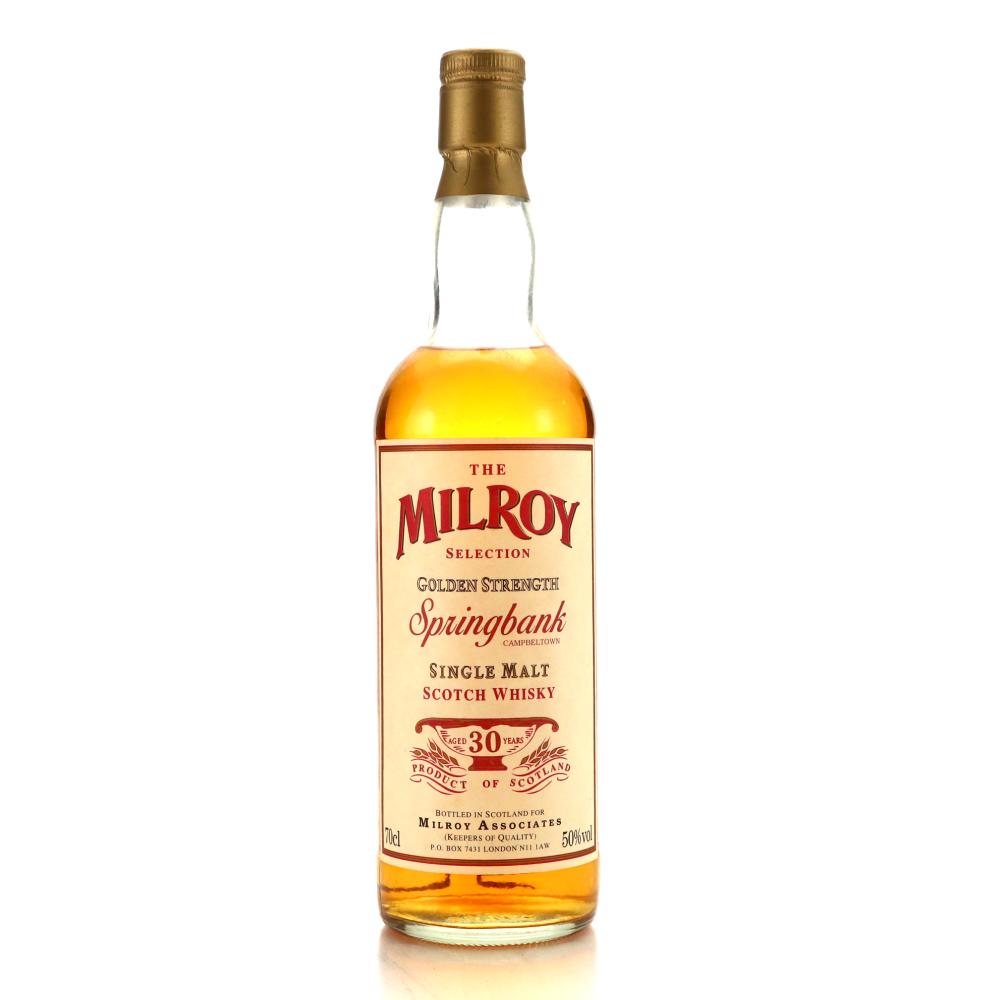 Springbank 30 Year Old Milroy Selection Golden Strength / Original Release