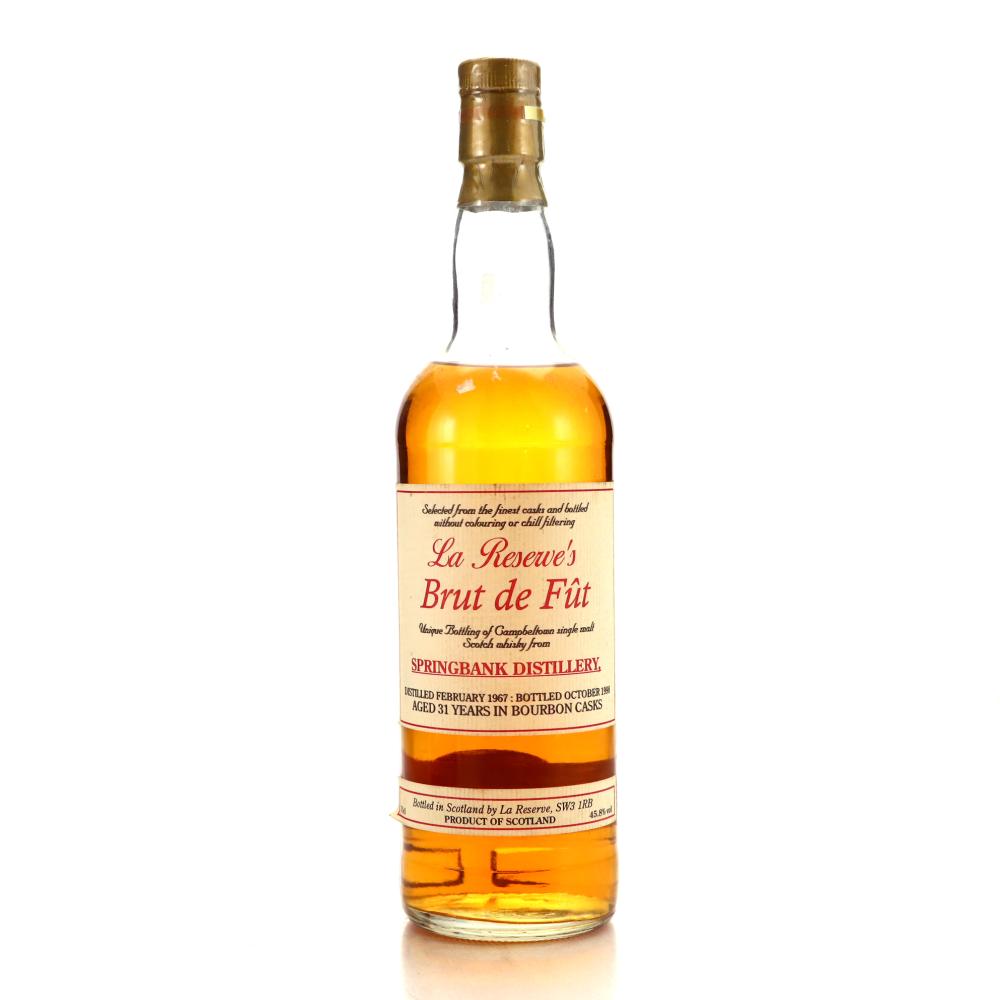 Springbank 1967 La Reserve 31 Year Old Brut de Fut