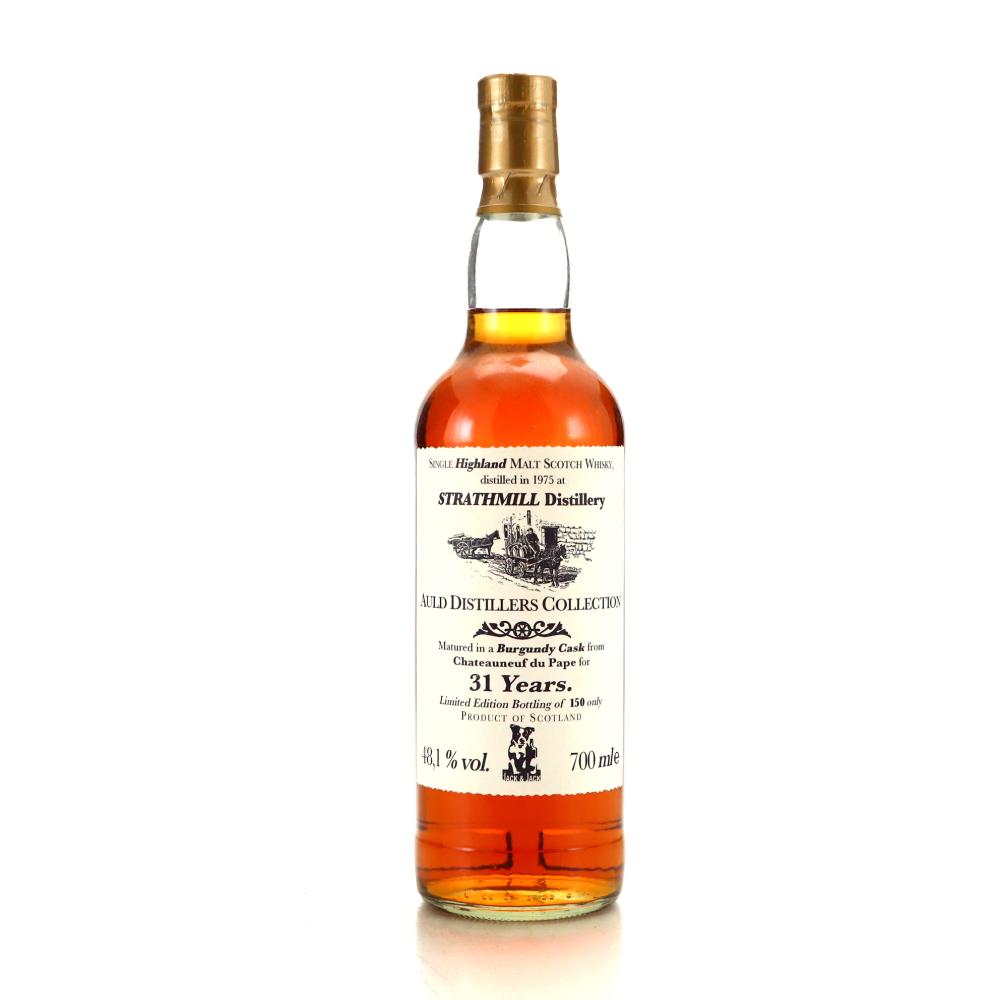 Strathmill 1975 Jack Wiebers 31 Year Old Auld Distillers Collection