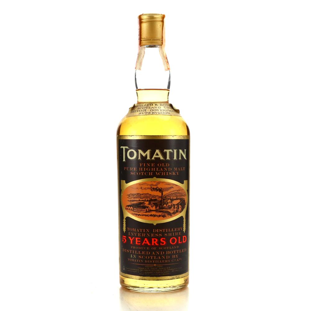 Tomatin 5 Year Old 1970s / Canallese Import